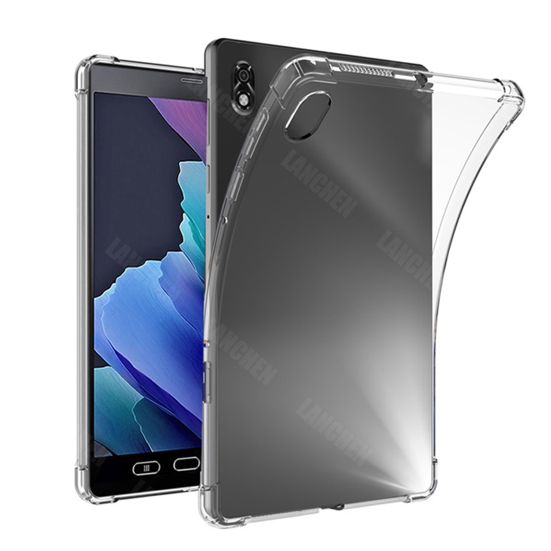 เคสซิลิโคน กันกระแทก สําหรับ Samsung Galaxy Tab Active 3 8.0" เคสแท็บเล็ต แบบใส ยืดหยุ่น สําหรับ Active3 SM-T570 SM-T575 2020