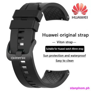 สายนาฬิกาข้อมือยางฟลูออโร่ 22 มม. สําหรับ Huawei GT1 GT2e 2pro GT2 GT3 46 มม. Huawei watch 3 3Pro GT Runner