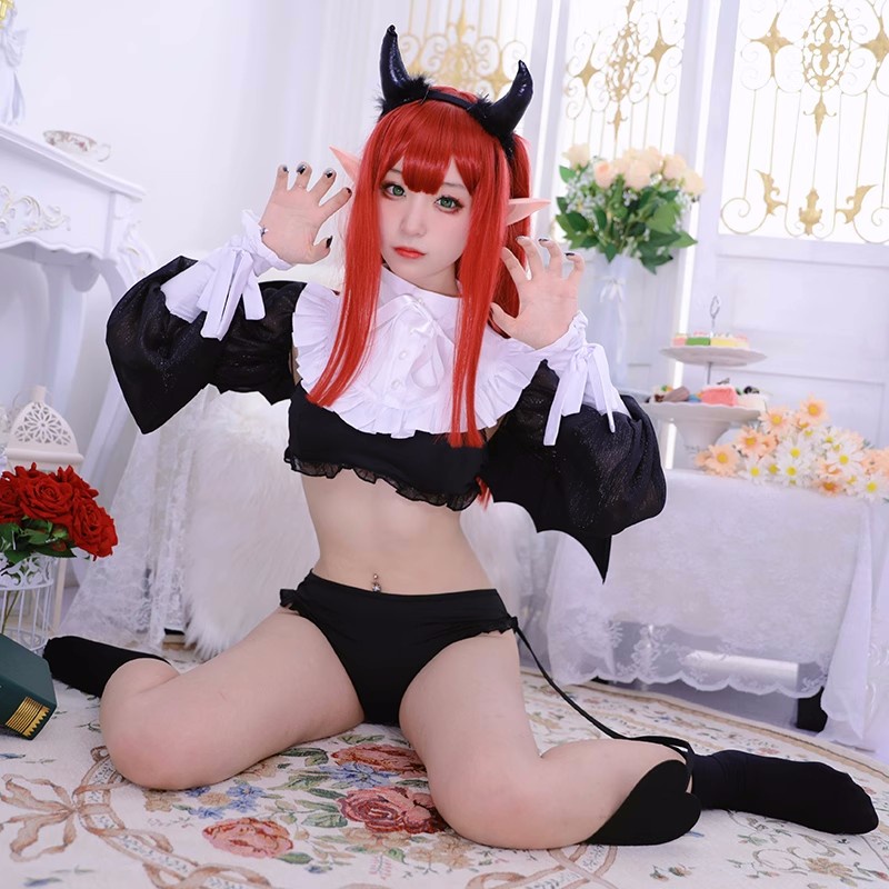 【 สต ๊ อกพร ้ อม 】 อะนิเมะของฉันแต ่ งตัว Darling Kitagawa Marin คอสเพลย ์ Rizu Kyun คอสเพลย ์ เครื ่ องแต ่ งกาย Kuroe Shizuku วิกผม