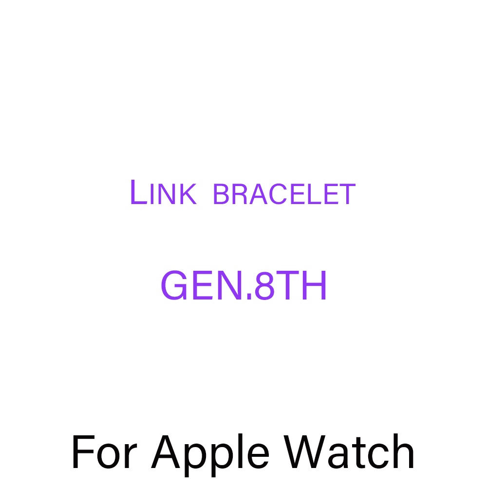 สายนาฬิกา applewatch สายเชื่อมโลหะสำหรับ Apple Watch Band Ultra 45mm 41mm 38/40mm Stainless Steel watch link สำหรับ iwat