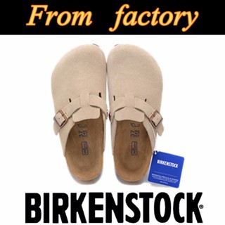 พร้อมส่ง Birkenstock รองเท้าแตะชายหาด พื้นนิ่ม สําหรับผู้ชาย และผู้หญิง