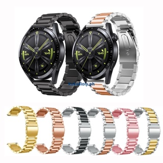 สายนาฬิกาข้อมือสเตนเลส โลหะ ขนาด 20 มม. 22 มม. สําหรับ Watch Buds GT GT2 2e 3 Pro 42 มม. 43 มม. 46 มม. GT3 SE 0511