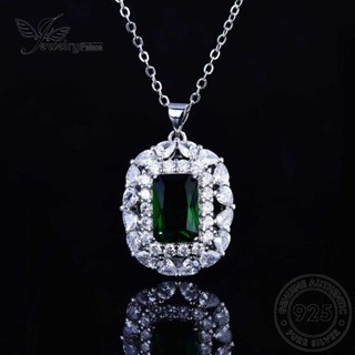 Jewelrypalace สร้อยคอเงิน 925 ประดับเพชร ทรงสี่เหลี่ยม หรูหรา สําหรับผู้หญิง N1230