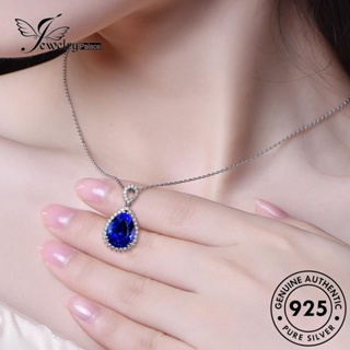 Jewelrypalace สร้อยคอเงิน 925 จี้รูปไพลิน เครื่องประดับแฟชั่นสตรี N1451