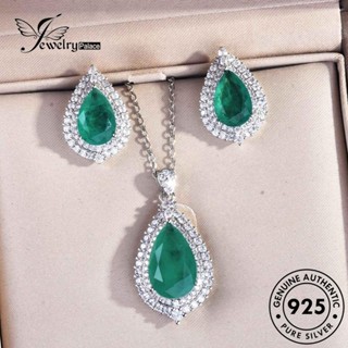 Jewelrypalace ชุดสร้อยคอเงิน 925 หรูหรา สําหรับผู้หญิง S444