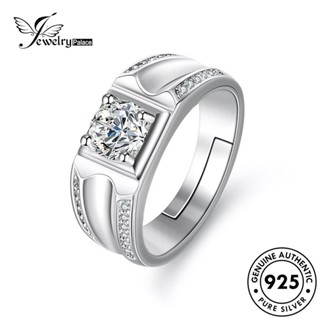 Jewelrypalace Moissanite แหวนเพชร เงิน 925 สําหรับผู้ชาย R375