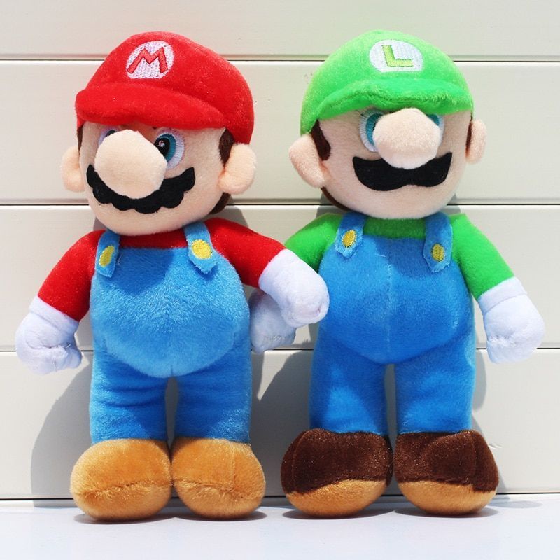 ตุ๊กตาฟิกเกอร์ Pvc Super Mario Bros Brothers Princess Luigi สําหรับเด็ก ขนาด 5 นิ้ว