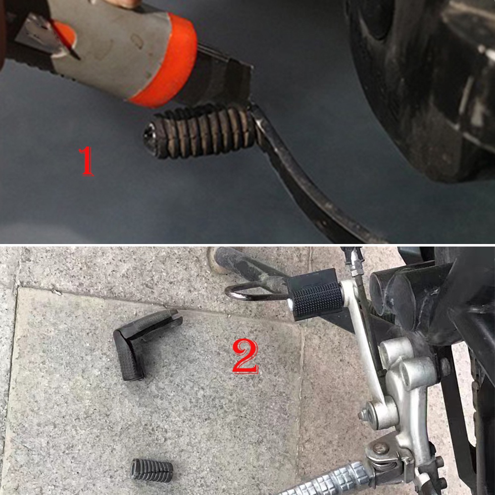 แผ่นเหยียบคันเกียร์ กันลื่น สําหรับรถจักรยานยนต์ kawasaki VERSYS X250 X300 650 1000 - รูปที่ 3