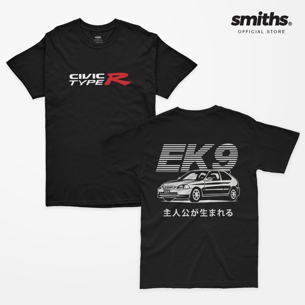 HOT PDHonda Civic Type R EK9 Shirt Smiths Clothingเสื้อยืด