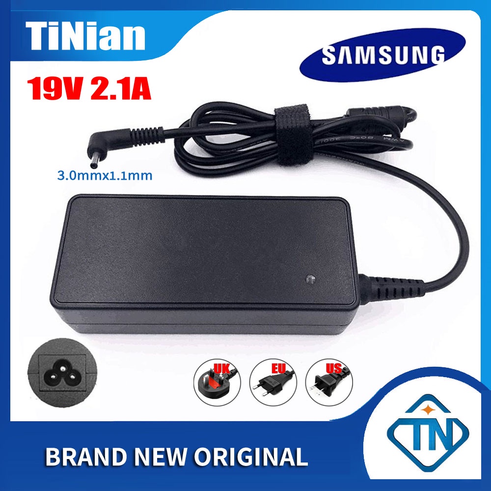อะแดปเตอร์สายชาร์จ 19V 2.1A AC DC สําหรับแท็บเล็ต Samsung Galaxy View 18.4 SM-T670V T670A T670N 535U