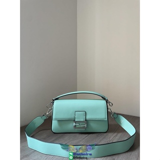 Medium Fen.di &amp; Tiffany sling crossbody flap messenger underarm flap baguette cosmetic clutch