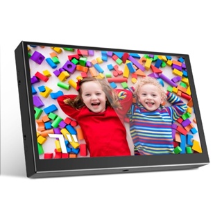 Eyoyo มอนิเตอร์หลังรถยนต์ ขนาดเล็ก 7 นิ้ว ความละเอียด 1024x600 TFT หน้าจอ LCD พร้อมตัวเรือนโลหะ HDMI VGA AV