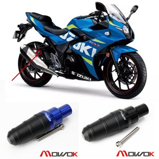 ขายดี P @ KMOWOK อุปกรณ์เสริมรถจักรยานยนต์ ท่อไอเสีย กันกระแทก สําหรับ GSX250R GW250