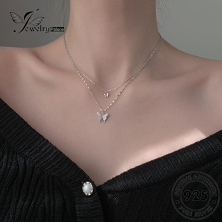 Jewelrypalace สร้อยคอเงิน 925 จี้รูปผีเสื้อ เครื่องประดับสตรี N935