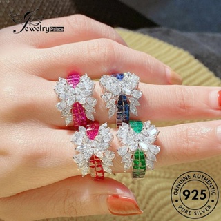 Jewelrypalace แหวนเงิน 925 สีรุ้ง สําหรับผู้หญิง R1973