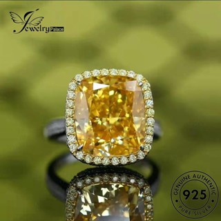 Jewelrypalace แหวนเงิน 925 R2395 ทรงสี่เหลี่ยม หรูหรา สําหรับผู้หญิง