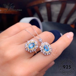 Jewelrypalace ชุดสร้อยคอเงิน 925 หรูหรา สําหรับผู้หญิง S427