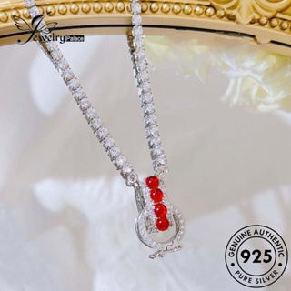 Jewelrypalace สร้อยคอเงิน 925 จี้แหวนไพลิน เครื่องประดับแฟชั่น สําหรับผู้หญิง N1579