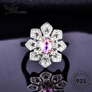 Jewelrypalace แหวนเงิน 925 รูปเกล็ดหิมะ เครื่องประดับสตรี R1760