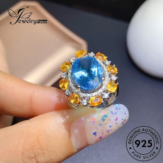 Jewelrypalace แหวนเงิน 925 ทรงวงรี อเมทิสต์ สําหรับผู้หญิง R2237