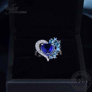 Jewelrypalace แหวนเงิน 925 รูปไพลิน เครื่องประดับ สําหรับผู้หญิง R2275