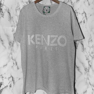 Kenzo เสื้อยืดคอกลม แขนสั้น พิมพ์ลายตัวอักษร สําหรับผู้ชาย และผู้หญิง