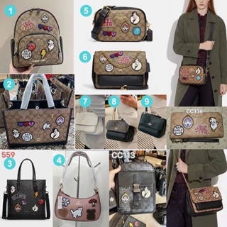 COACH cc113 cc148 cc151 cc152 cc184 cc420 Disney x COACH TRACK กระเป๋าถือ/กระเป๋าสะพายไหล่/กระเป๋าเป้สะพายหลัง