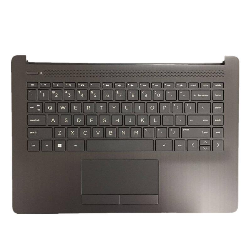 เหมาะสําหรับ HP HP Pavilion 14-CM CK Case Keyboard Palm Rest Brushed Grey L2341-001