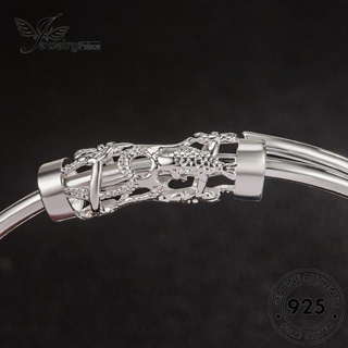 Jewelrypalace สร้อยข้อมือเงิน 925 จี้รูปดอกบัว สําหรับผู้หญิง B157