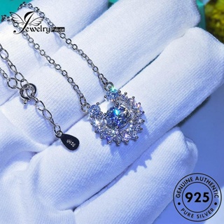 Jewelrypalace Moissanite สร้อยคอเงิน 925 ประดับเพชร แฟชั่น สําหรับผู้หญิง N1520