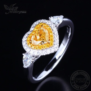 Jewelrypalace แหวนเงินแท้ 925 รูปหัวใจ สไตล์คลาสสิก สําหรับผู้หญิง R574