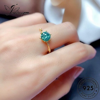 Jewelrypalace แหวนเงิน 925 เรียบง่าย สีทอง สีเงิน สําหรับผู้หญิง R1943