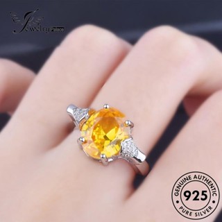 Jewelrypalace สร้อยคอเงิน 925 จี้รูปซิตริน แฟชั่น สําหรับผู้หญิง S230