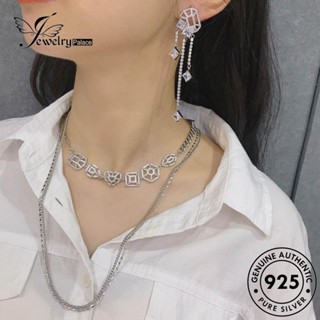 Jewelrypalace ชุดสร้อยคอยาว เงิน 925 สไตล์ดั้งเดิม สําหรับผู้หญิง S324