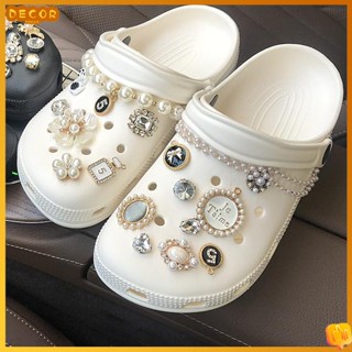 ตัวติดรองเท้า crocs jibbitz ดอกไม้รองเท้า DIY