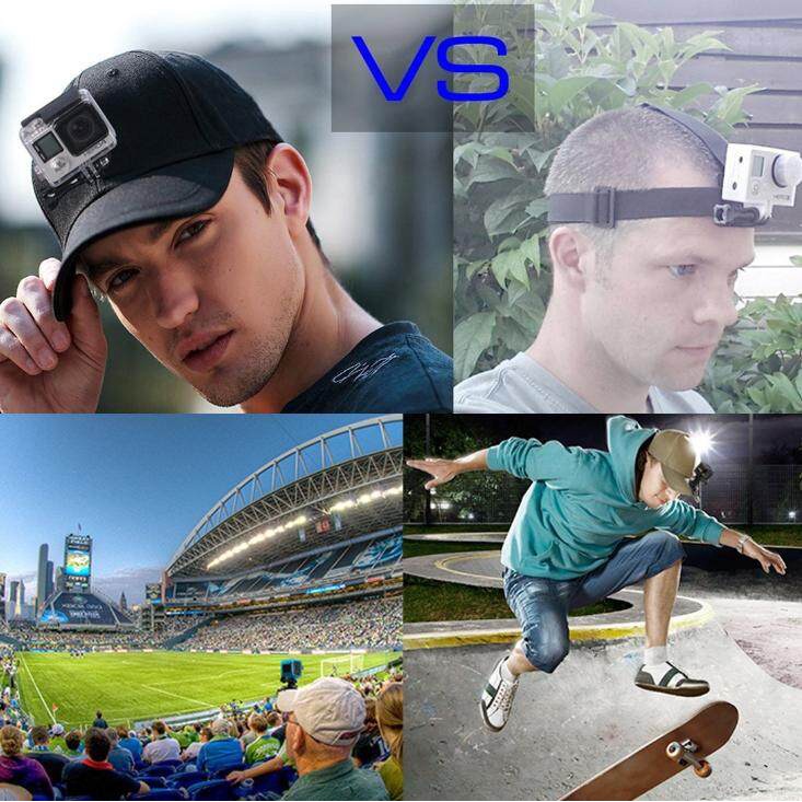 หมวกเบสบอลหมวกบังแดดพร้อมหัวเข็มขัดสําหรับ DJI Action 5PRO/4/3 OSMO Pocket 3/ 2/insta360 X3/X 4 X5/ONE R/RS GoPro อุปกรณ์เสริมสําหรับกล้องสําหรับชาย,สีดํา