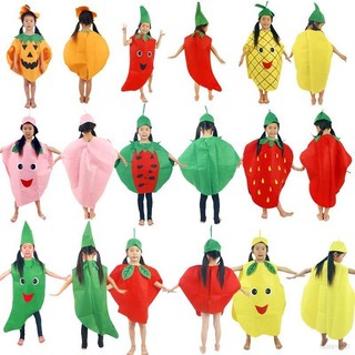 Fruit Animal Vegetables Cosplay Costume for Kids Costume for Baby Girl Happy Halloween Children Performance Costume Part