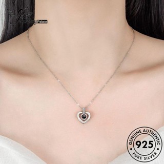 Jewelrypalace สร้อยคอเงิน 925 จี้รูปหัวใจ ภาษาจีน สร้างสรรค์ สีทอง สําหรับผู้หญิง N230