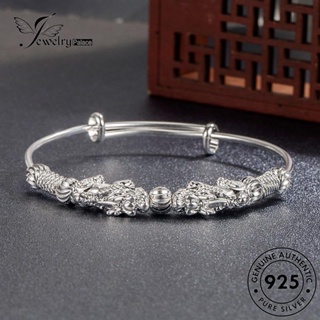 Jewelrypalace สร้อยข้อมือเงิน 925 นําโชค ปี่เซียะ ของแท้ สําหรับผู้หญิง B57