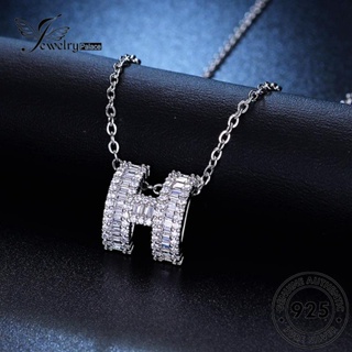 Jewelrypalace สร้อยคอเงิน 925 จี้ตัวอักษร Moissanite ประดับเพชร สีทอง สําหรับผู้หญิง N26