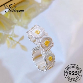 Jewelrypalace แหวนเงิน 925 ลายดอกเดซี่ เครื่องประดับสตรี R2610