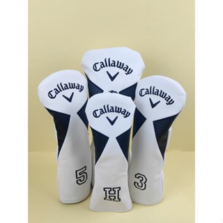 ผ้าคลุมไม้กอล์ฟ Callaway Callaway ฝาครอบป้องกันหัวไม้ สําหรับทุกเพศ 1 ชิ้น