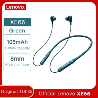 ชุดหูฟังบลูทูธไร้สาย Lenovo XE66 IPX5 กันน้ํา ลดเสียงรบกวน พร้อมไมโครโฟน สําหรับเล่นกีฬา ของแท้ 100%