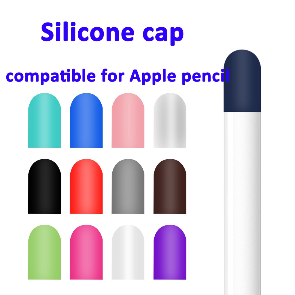 เคสซิลิโคน สีแคนดี้ สําหรับ compatible for Apple Pencil 2 1