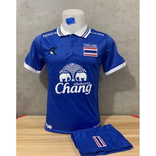 เสื้อกีฬาแขนสั้น ลายทีมชาติไทย Chang Jersey แฟชั่นฤดูร้อน