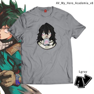 AV merch My Hero Academia shirt Boku no Hiro Akademia ishirt Aizawa Tshirt v8 for women and men_02