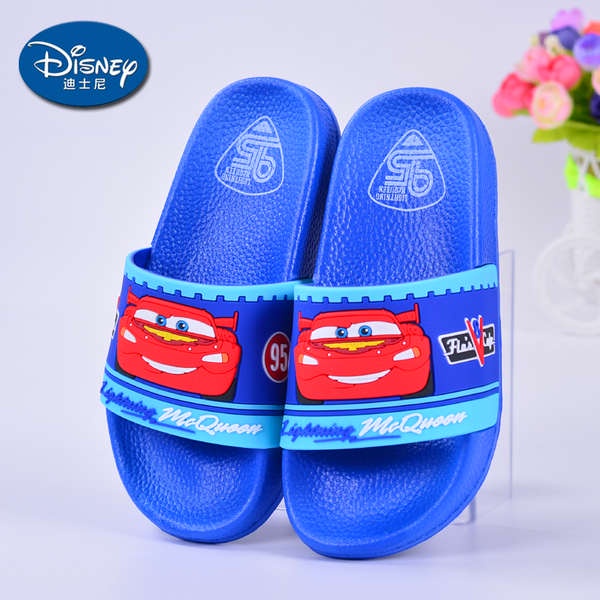 Tsinelas สําหรับเด็ก Boy sleeper สําหรับเด็กเด็ก Disney รองเท้าแตะเด็ก McQueen รถรองเท้าแตะสีแดงเด็ก