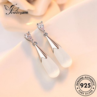 Jewelrypalace ต่างหูตะขอเงิน 925 รูปโอปอล เครื่องประดับแฟชั่นสตรี E477