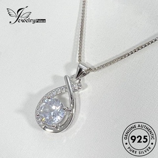 Jewelrypalace สร้อยคอเงิน 925 จี้ไพลิน เครื่องประดับแฟชั่น สําหรับผู้หญิง N1108