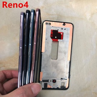 กรอบหน้าจอ LCD สําหรับ OPPO Reno4 Reno 4